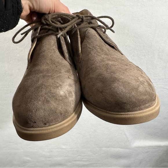 Hush Puppies Bailey suede tan brown chukka lace up ankle boot bootie leather - Picture 5 of 11